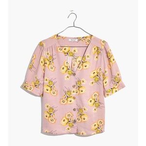 Floral Pink Blouse